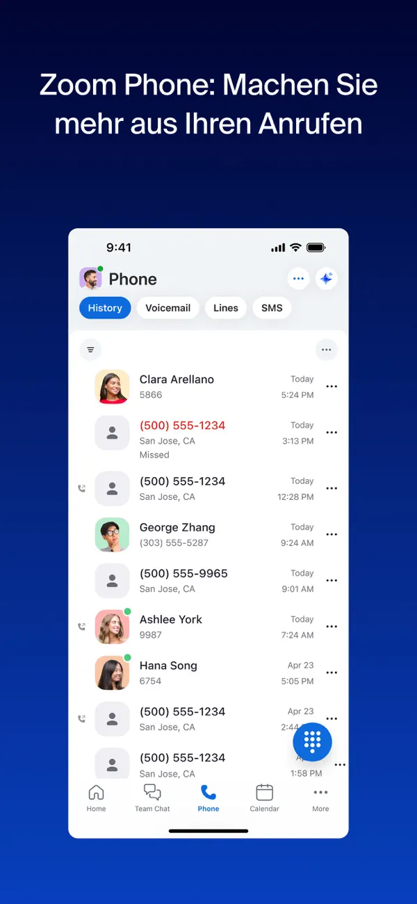 Zoom Workplace iPhone App Screenshot 6 – Wirtschaft