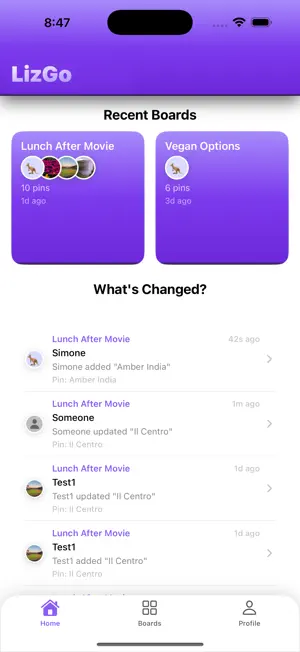 Lizgo screenshot 2