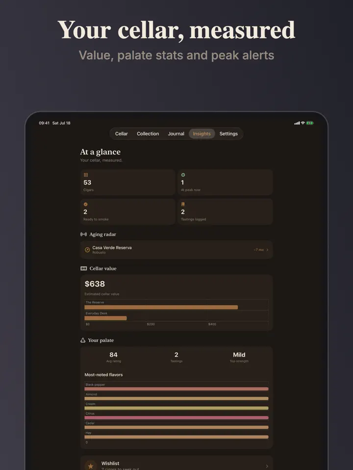 Cedary on iPad: screenshot 7 of 7