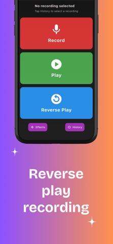 Reverse Audio and Singing Screenshot 3 of 5
