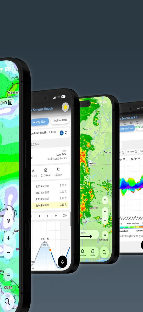 Screenshot #2 pour FishWeather: Marine Forecasts