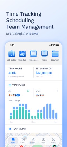 ShiftFlow: Track Team Hours Screenshot 1 of 9