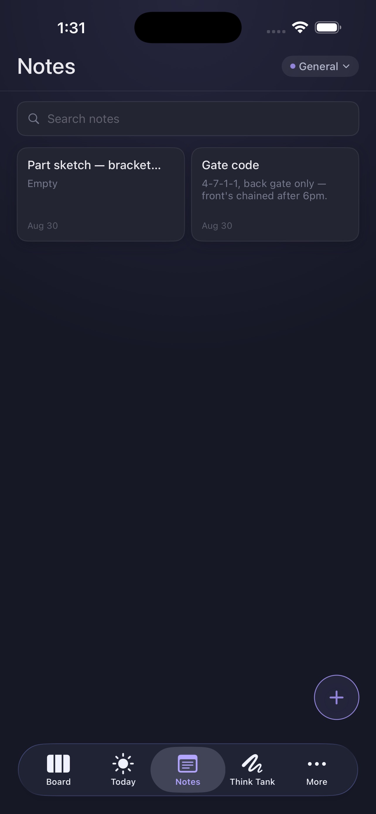 Screenshot 1 of Ledger Boards