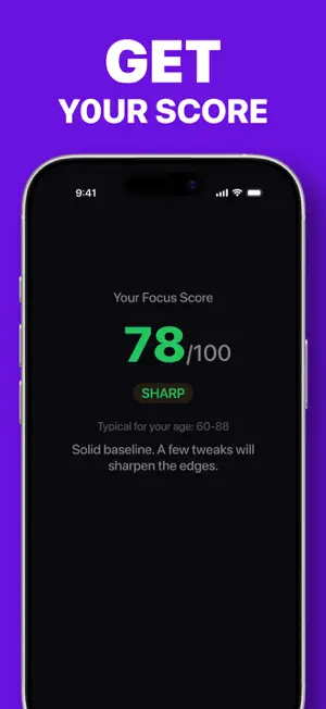 FocusCheck — ADHD & Focus Test screenshot 4