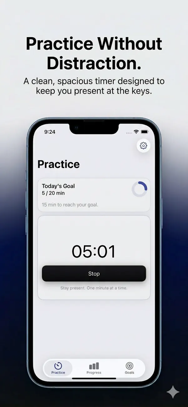 Screenshot #2 pour Piano Practice Companion