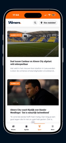 1Almere - Lokaal Nieuws iPhone screenshot 9