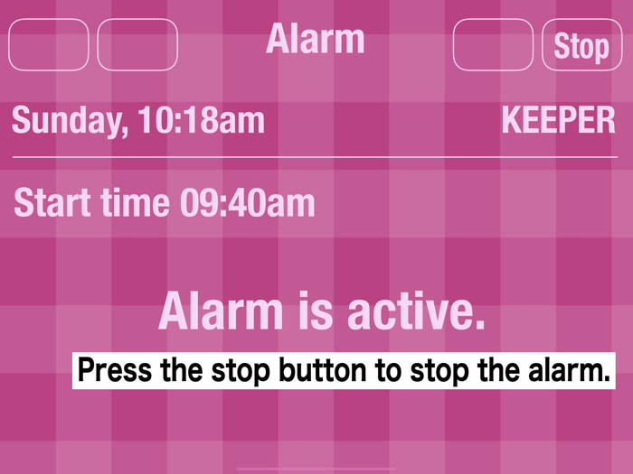 KEEPER - Time management tool