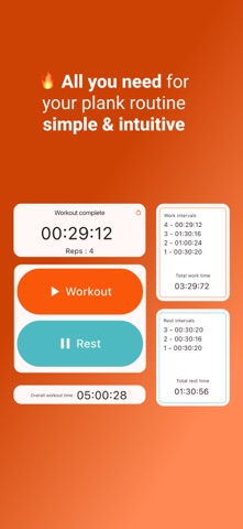 Plank Workout Timer screenshot