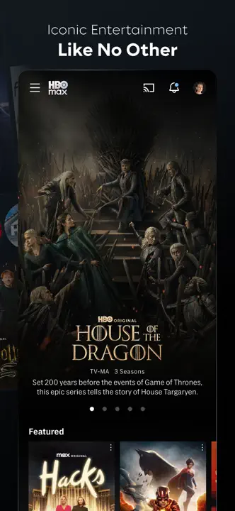 HBO Max : capture d’écran 3 sur 7