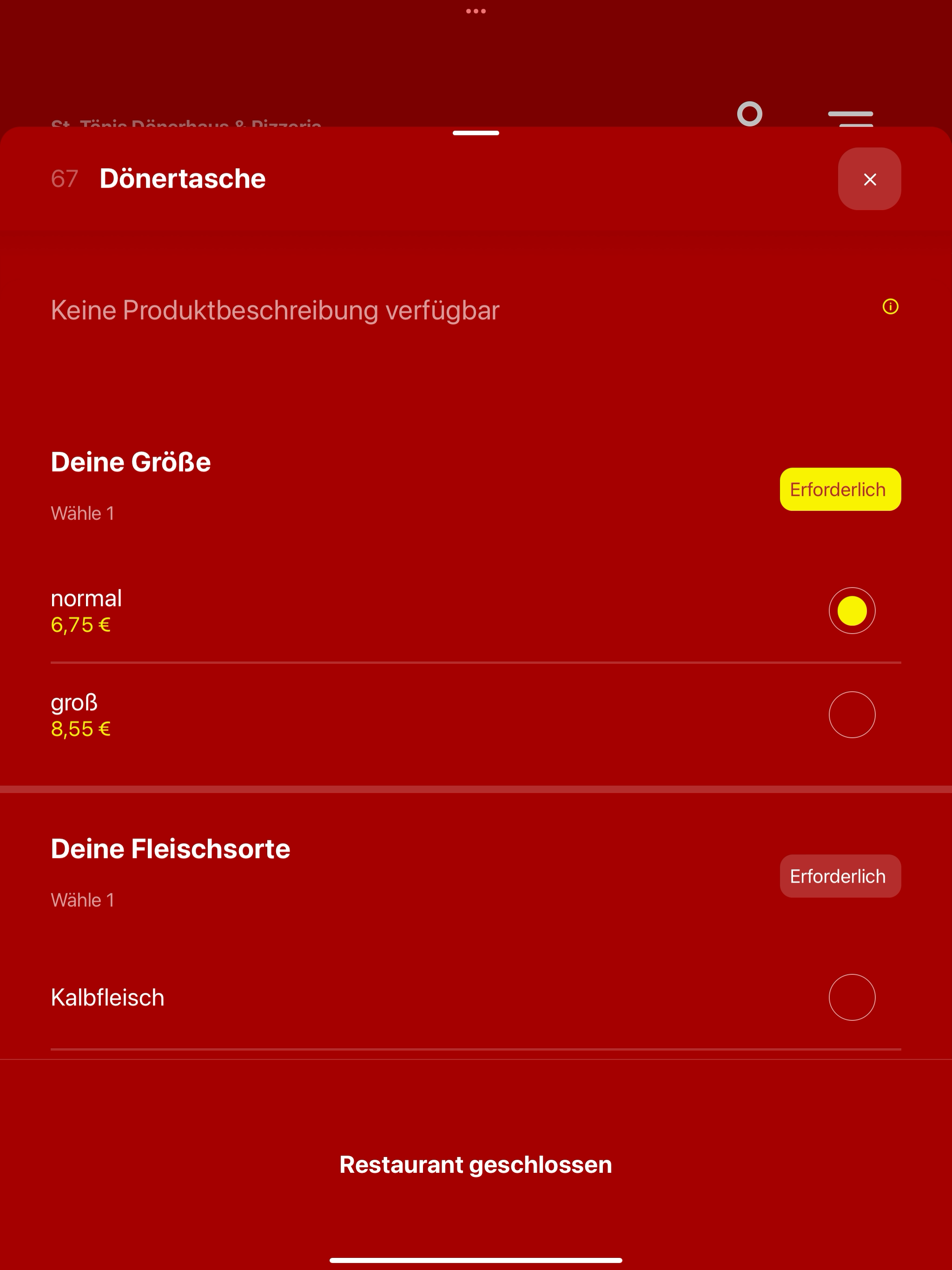 St. Tönis Dönerhaus & Pizzeria