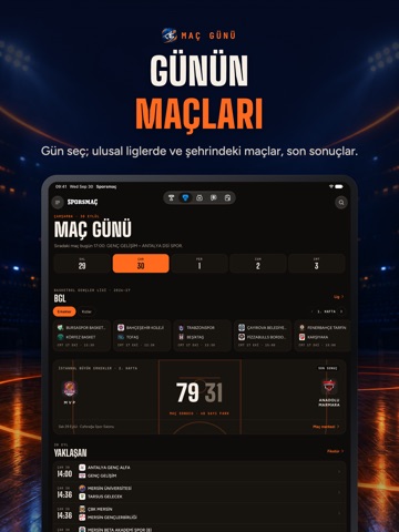 Sporsmaç: Basketbol Altyapı iPad screenshot 8