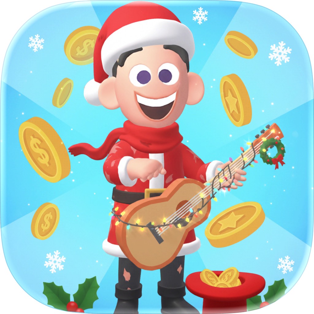Apple App Store cover for Street Life: Merge Tap Clicker