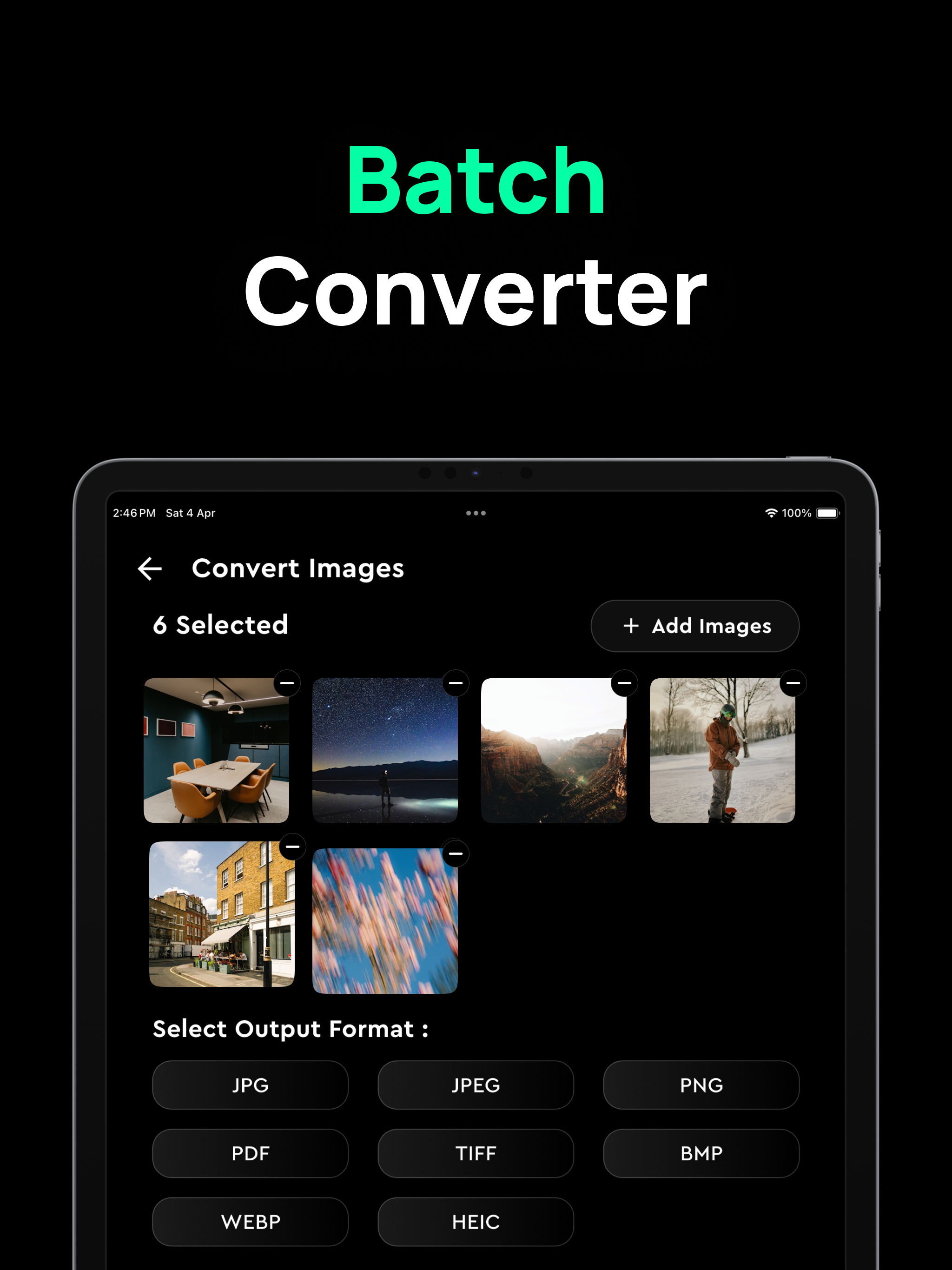 Image Converter: JPEG・PNG・PDF