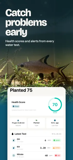 AquaKeeper — Fish Tank Tracker screenshot 1