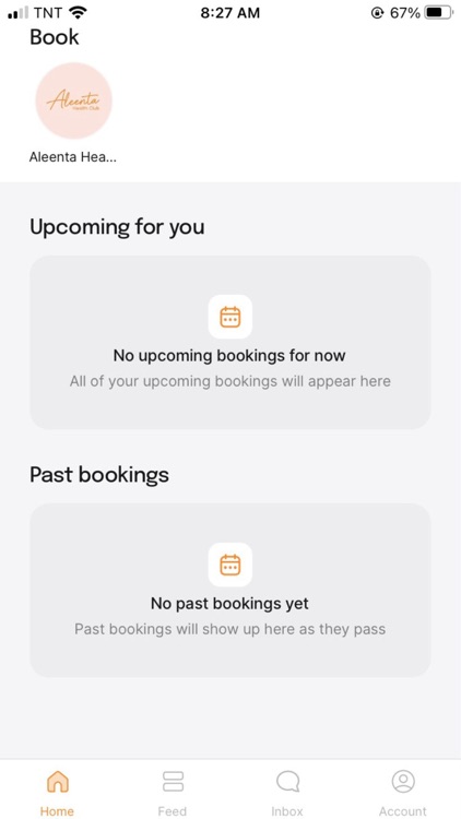 Aleenta Health Club App
