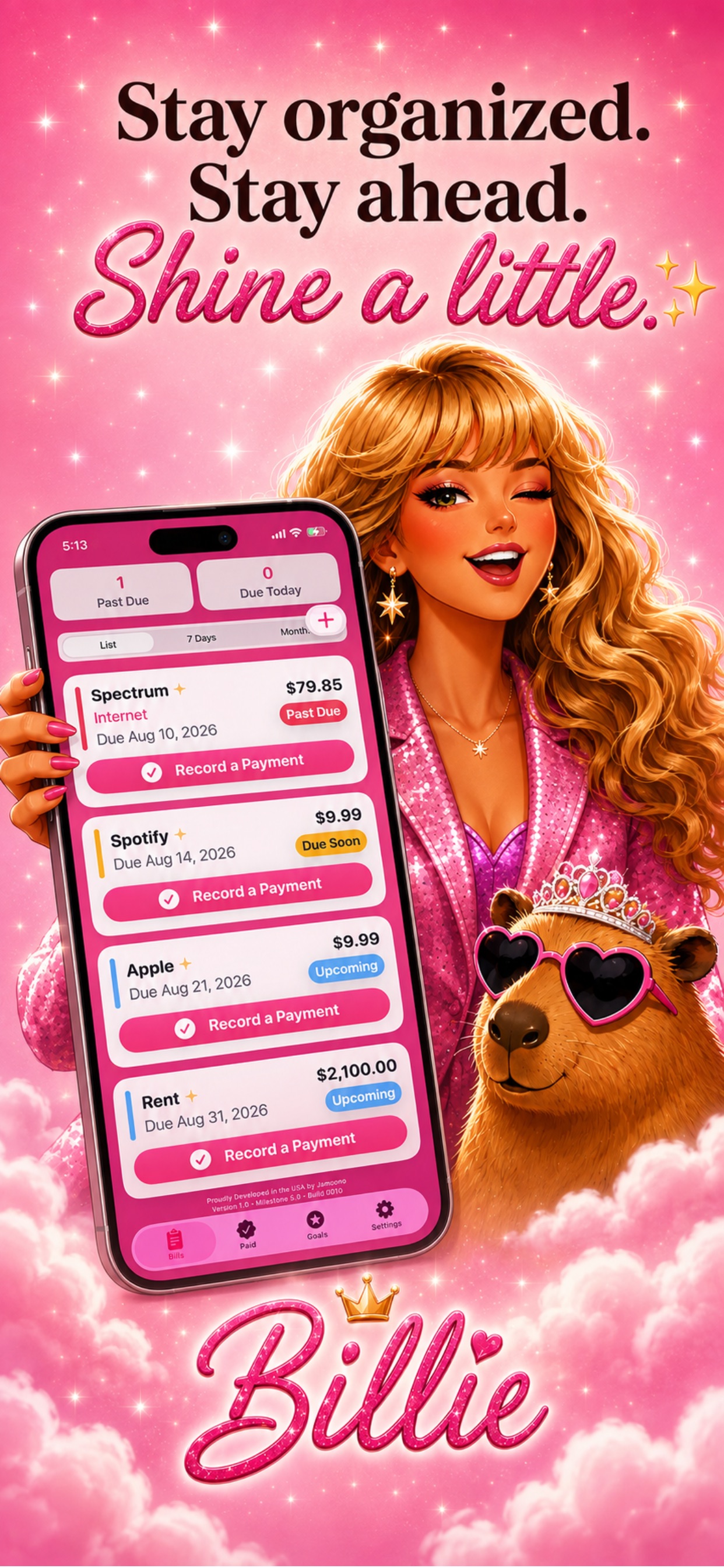 Screenshot 8 of Billie - Glam Finance Tracker
