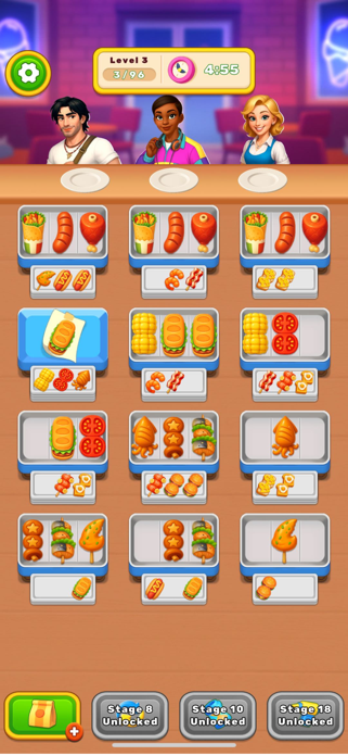 Gourmet Feast: Sort Master Screenshot 4 of 6