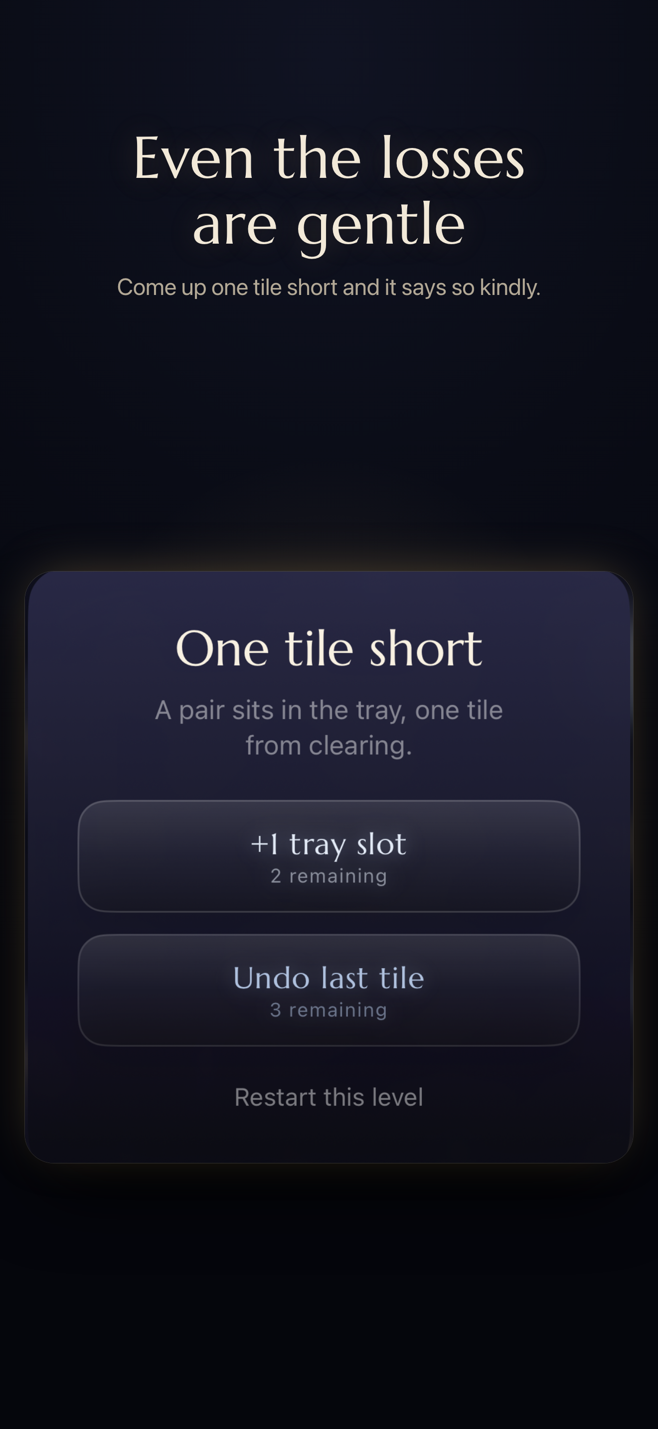 Nocturne: Tarot Tile Match screenshot 7