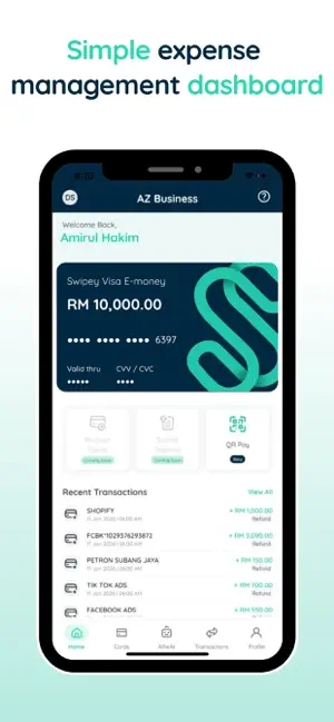 Swipey | Fin OS for modern biz screenshot 4