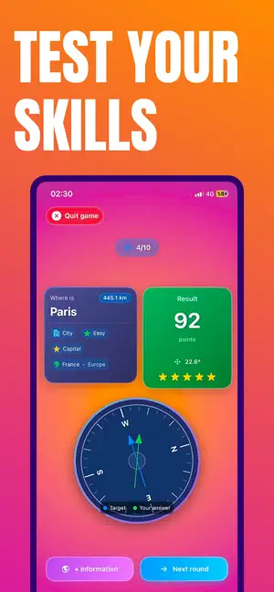 GeoCompass screenshot 1