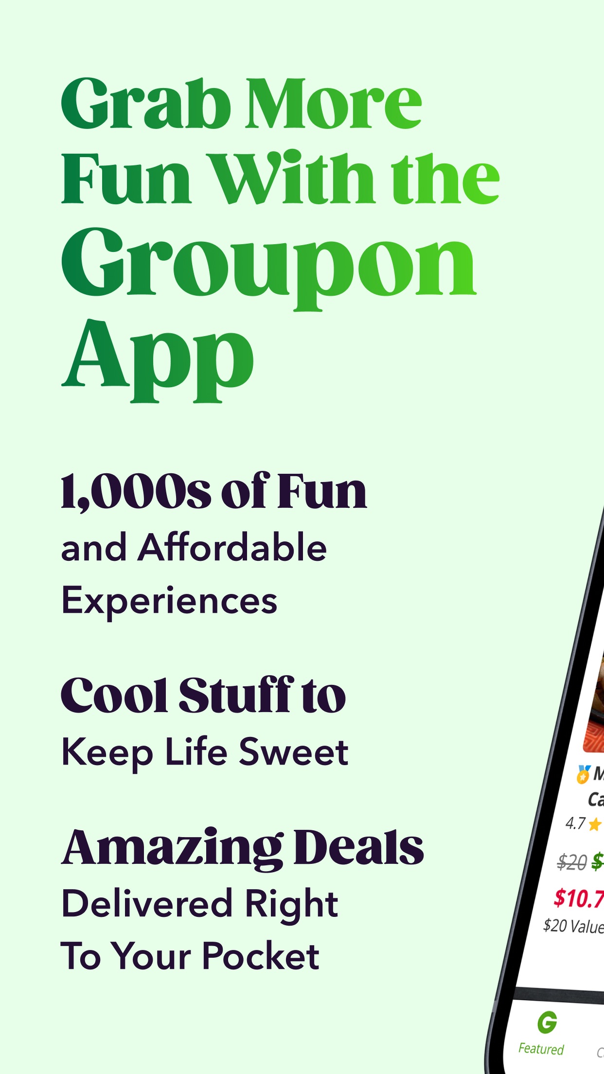 Groupon - Local Deals Near Me screenshot 1