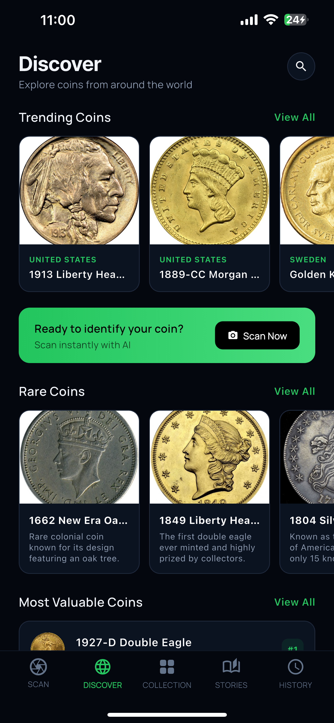 Coin Grading: Value Scanner