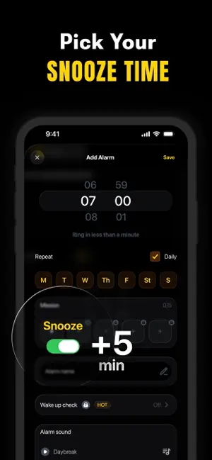 Loudly: Smart Alarmy Clock screenshot 3