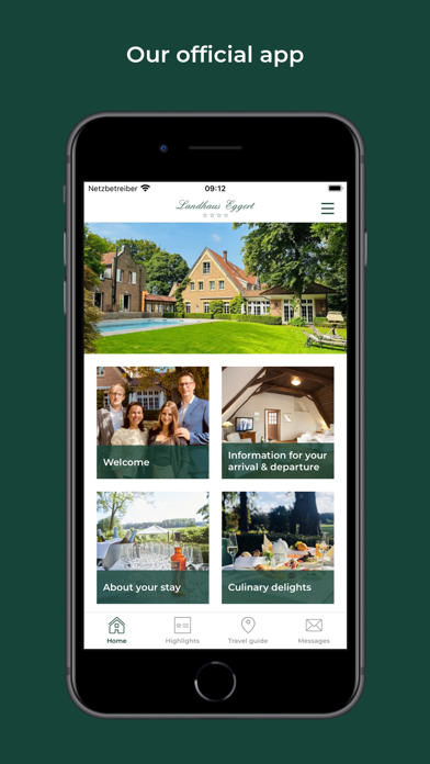 Landhaus Eggert app screenshot