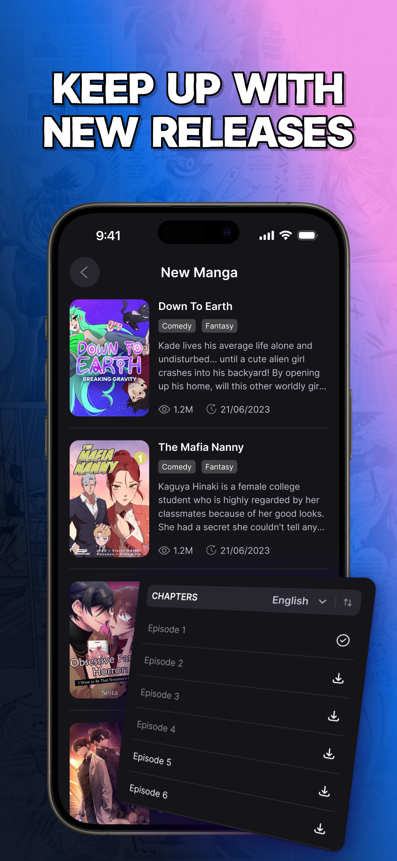 Manga Man: Top Manga Reader Up screenshot 3