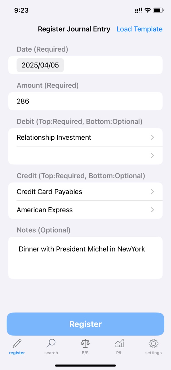 iPhone screenshot