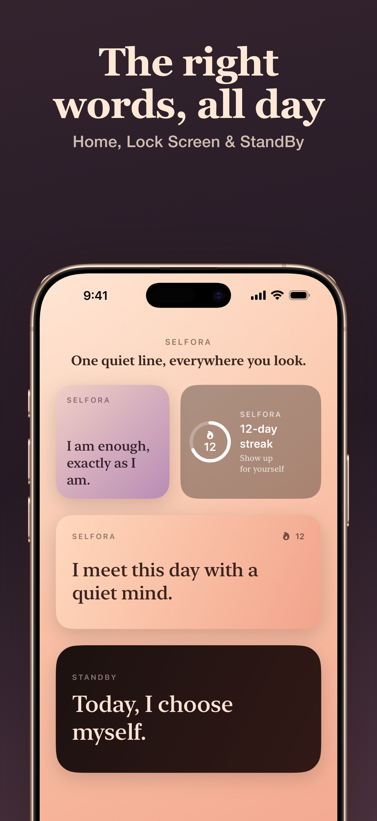 Selfora: Daily Affirmations screenshot 6