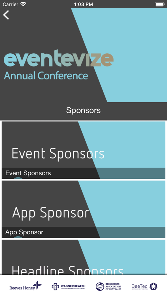 #4. Eventevize Event Launcher (iOS) By: Eventevize LLC