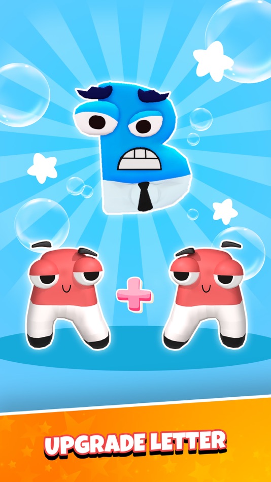 #2. Letter Race 3D: Run & Merge (iOS) 来自: Negaxy., JSC