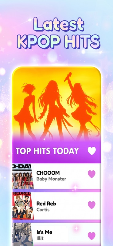 Kpop Dream: Piano Music Game screenshot 3