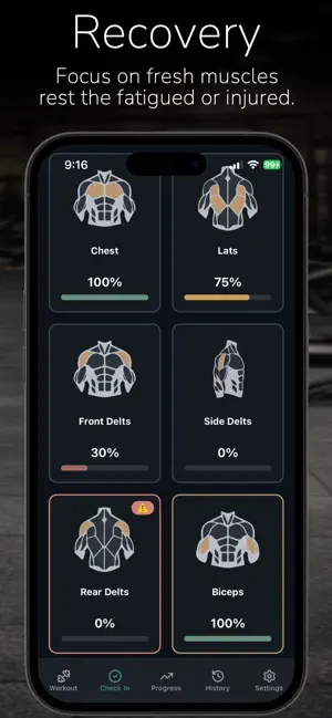 AxonFit: Workout Planner & Log screenshot 2
