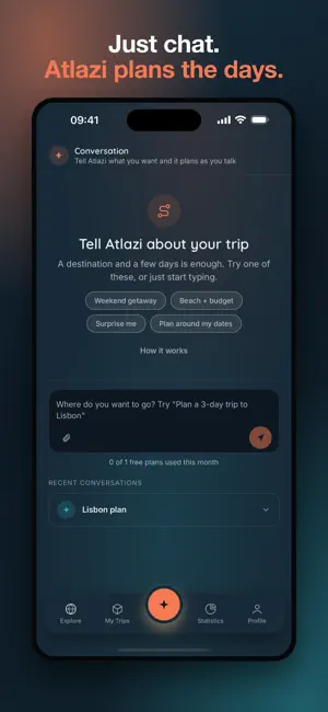 Atlazi: AI Trip Planner screenshot 3