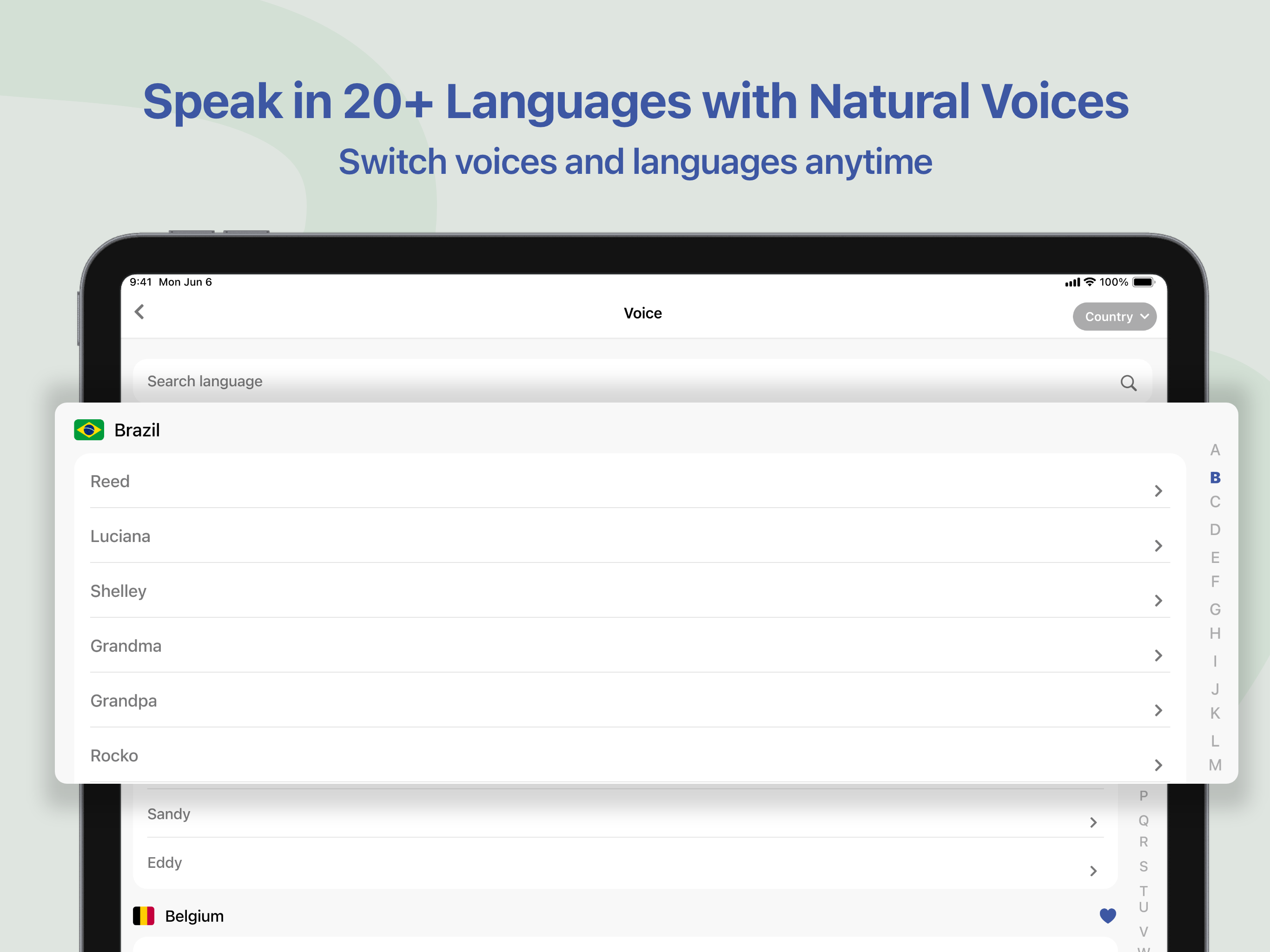 Text to Voice: Speech Aid screenshot 16