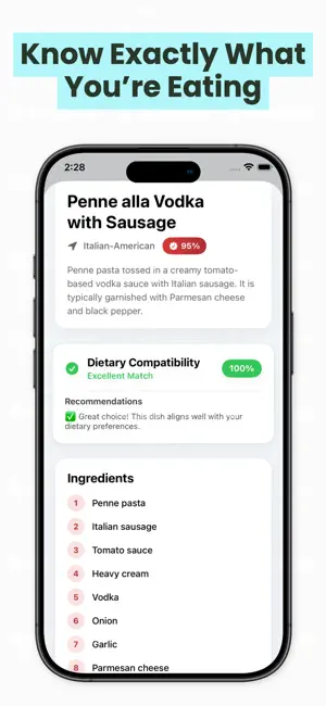 DishDetect - Recipe Finder screenshot 3