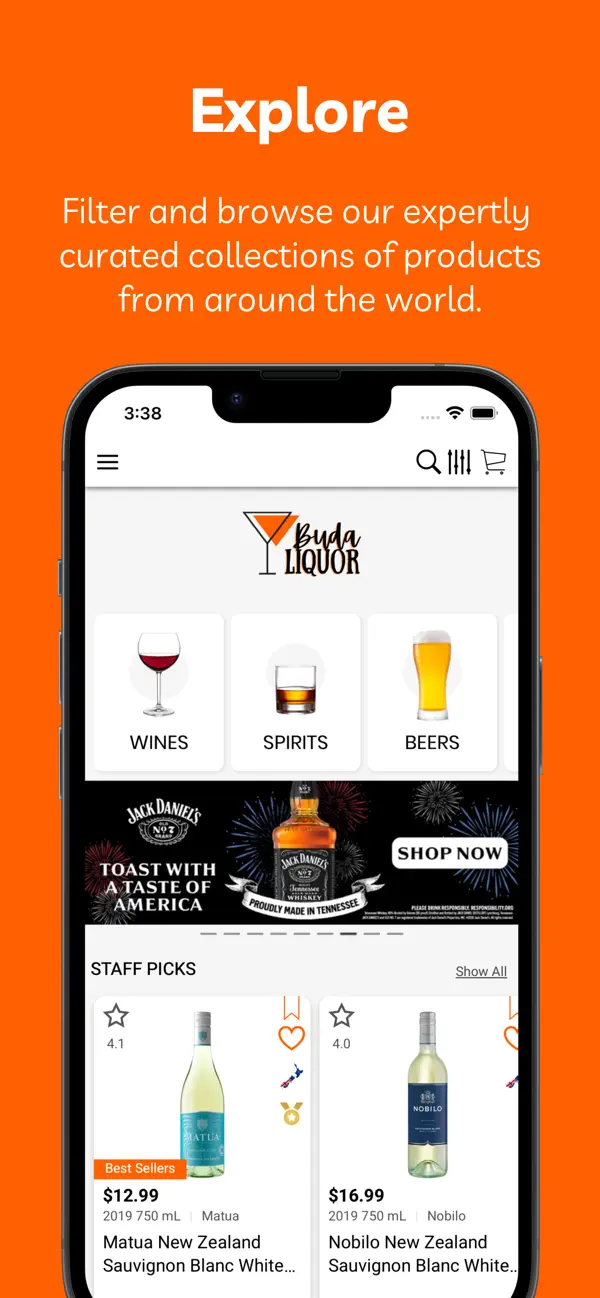 Screenshot #1 pour Buda Liquor