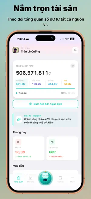 Chii - Trợ lý tài chính AI screenshot 3