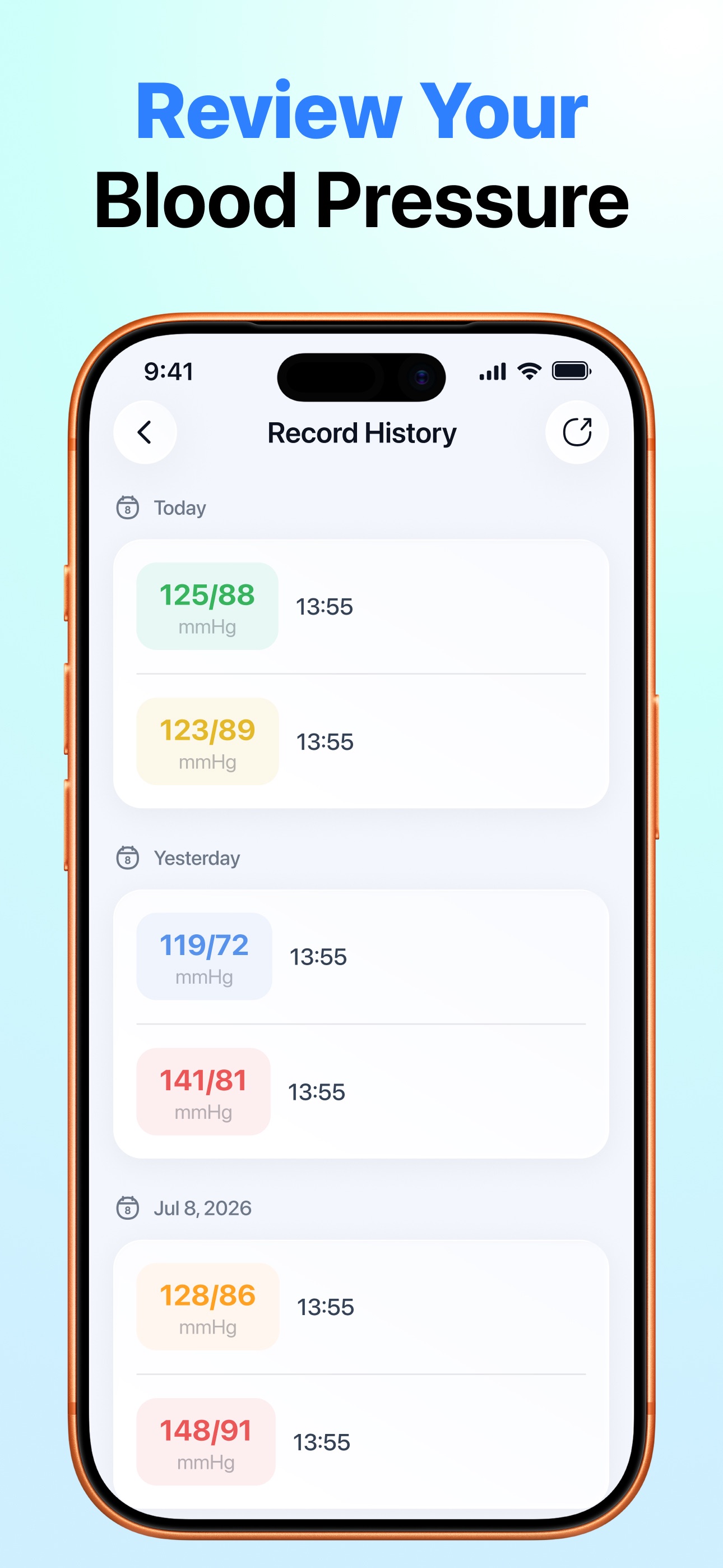 Screenshot 7 of Artera: Blood Pressure App Log
