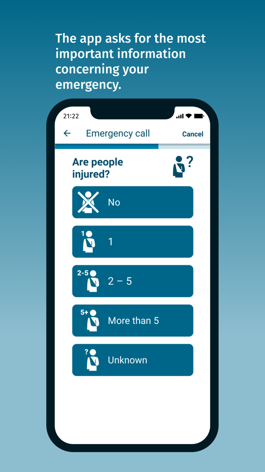 #6. nora - Emergency Call App (iOS) 由: Ministerium des Innern des Landes Nordrhein-Westfalen