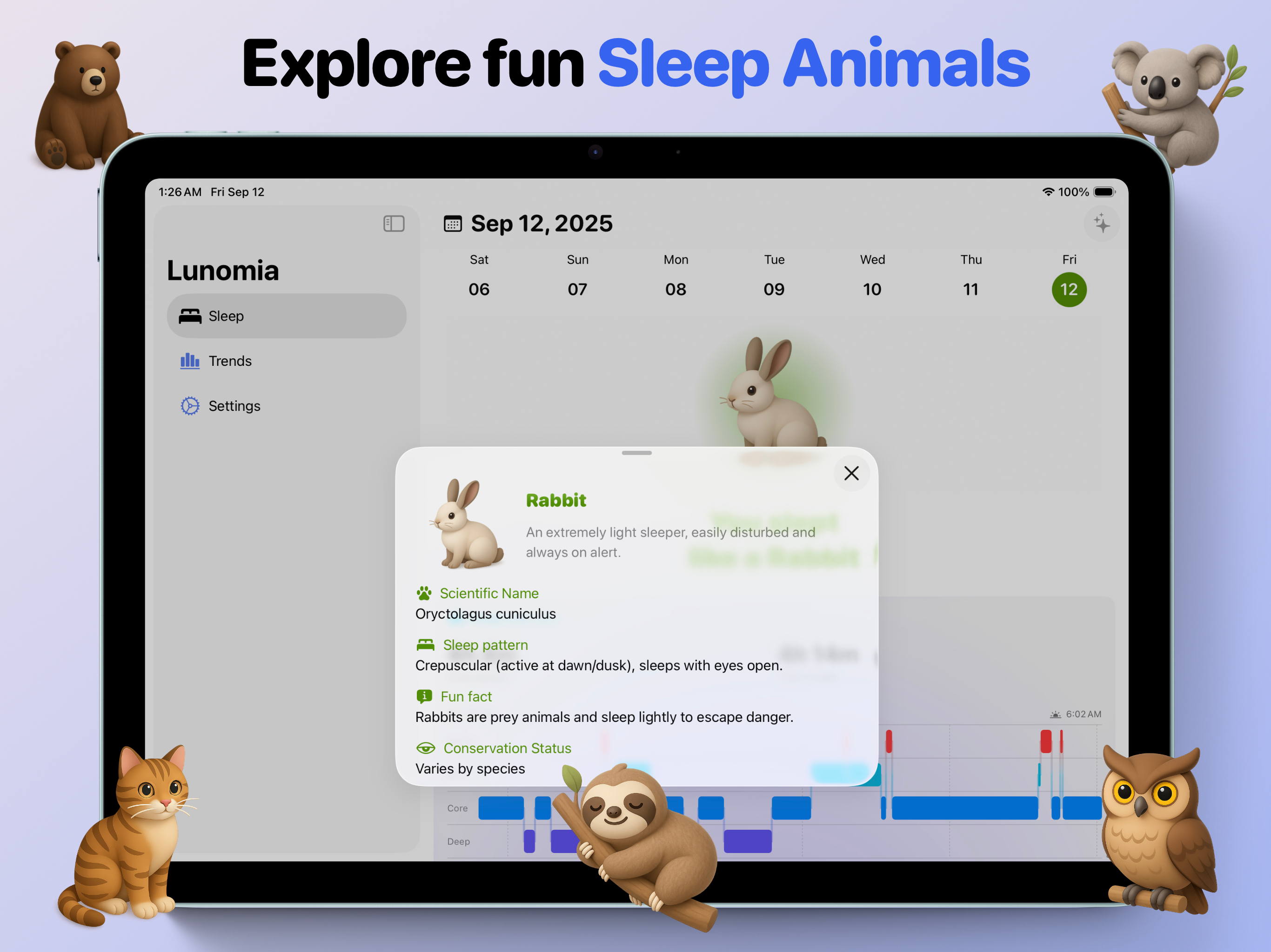 Sleep Analysis - Lunomia screenshot 12