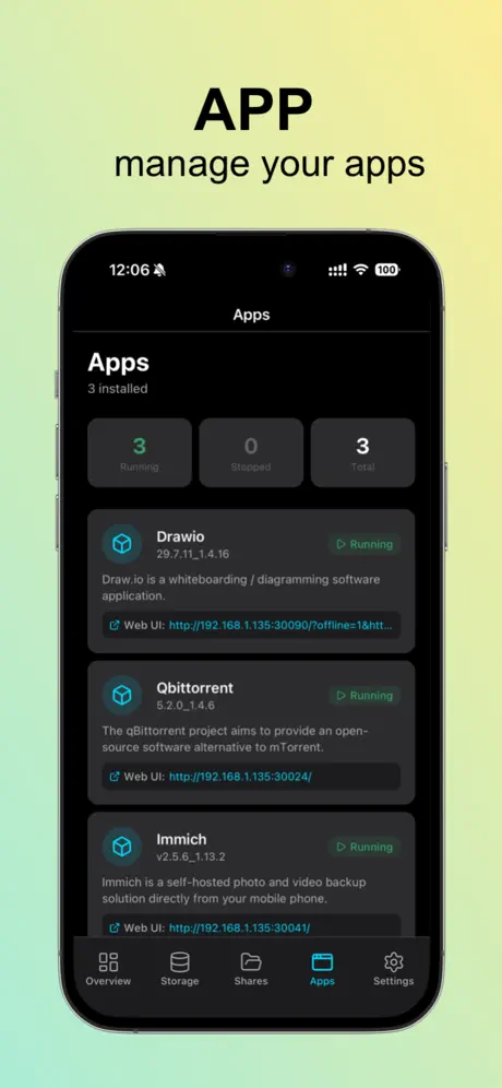 TrueNAS Mobile screenshot 4