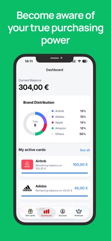Gift Card Manager Screenshot 3 of 7