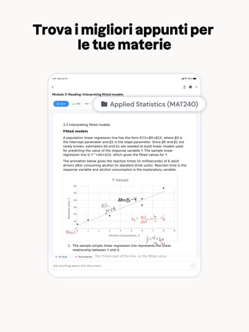 Studocu: Appunti e Quiz iPad screenshot 7