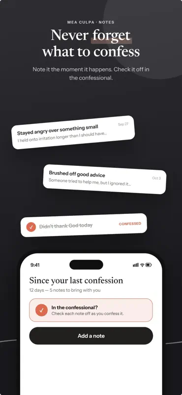 Catholic Confession Journal screenshot 4 of 6