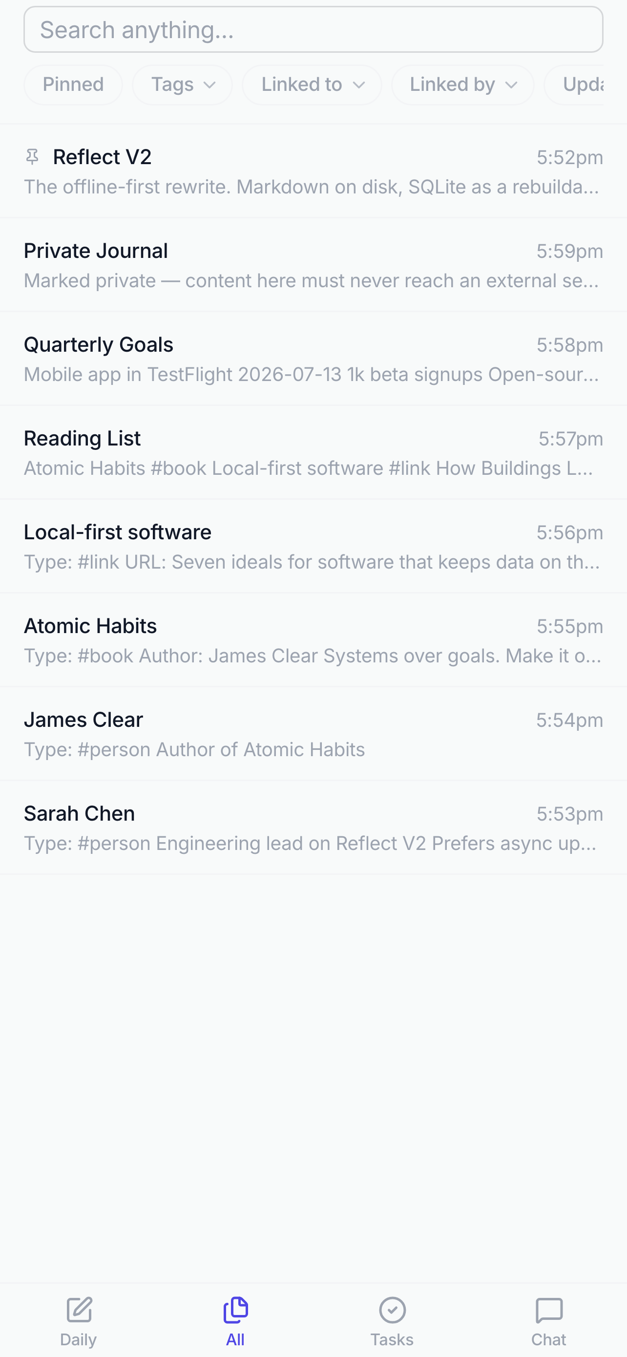 Reflect Open screenshot 2