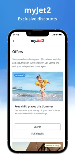 Jet2 - Holidays and Flights iPhone screenshot 2