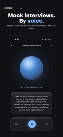 Hireable - AI Resume Coach screenshot